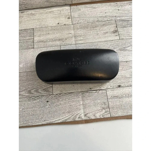 Coach Hard Clamshell Glasses Case, Black, Small - Picture 6 of 10